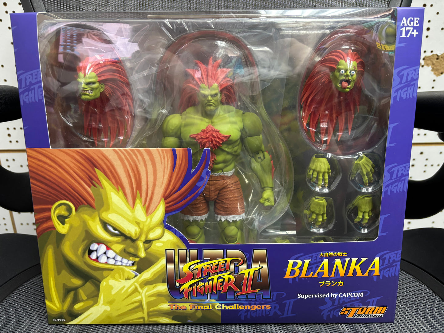 (IN STOCK,, READY TO SHIP) Storm Collectibles STREET FIGHTER II : BLANKA