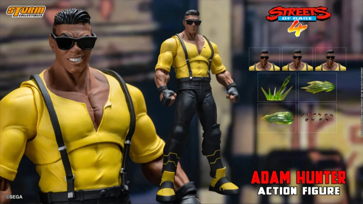 ((IN STOCK) STORM COLLECTIBLES STREETS OF RAGE : ADAM HUNTER