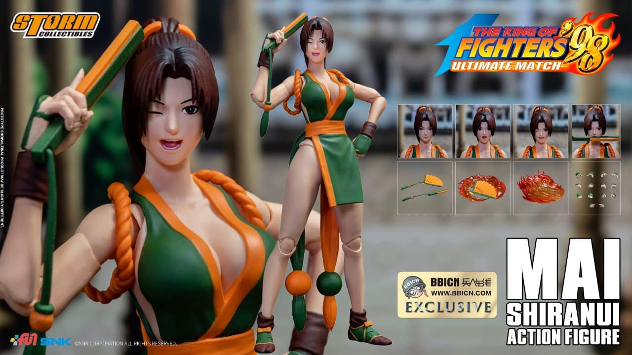 STORM COLLECTIBLES : MAI ( GREEN SPECIAL EDITION )