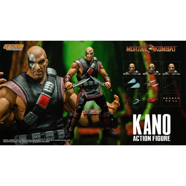 (IN STOCK, READY TO SHIP) STORM COLLECTIBLES MORTAL KOMBAT 3 : KANO