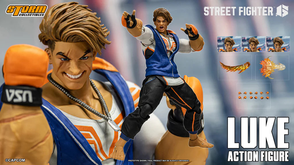 (IN STOCK, READY TO SHIP) STORM Collectibles Street Fighters 6  : LUKE