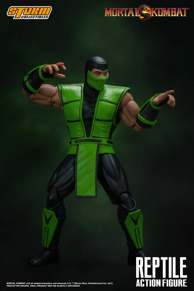 ((IN STOCK, READY TO SHIP) STORM COLLECTIBLES MORTAL KOMBAT : REPTILE