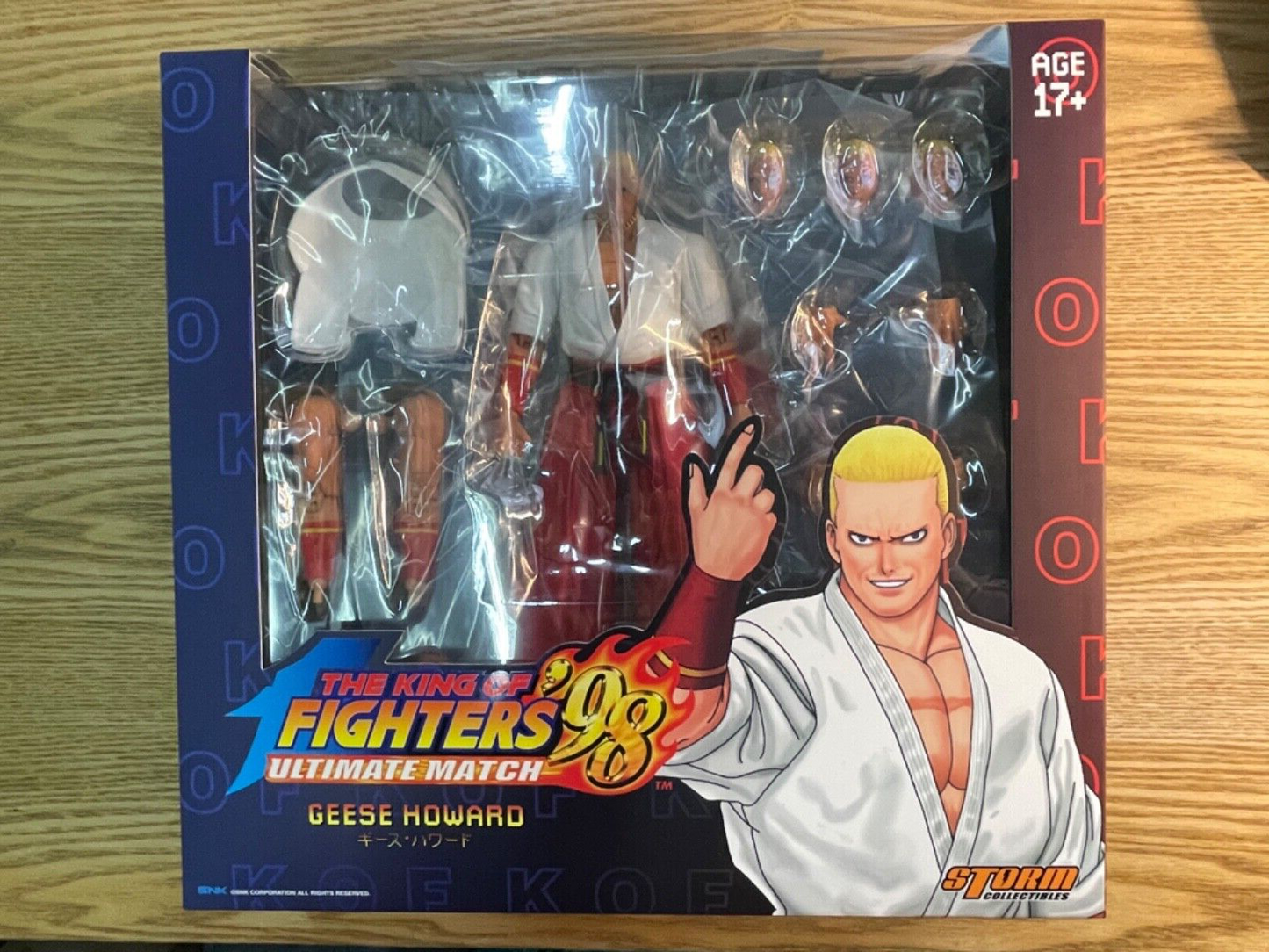 ((IN STOCK, READY TO SHIP) STORM COLLECTIBLES KING OF FIGHTER : Geese Howard