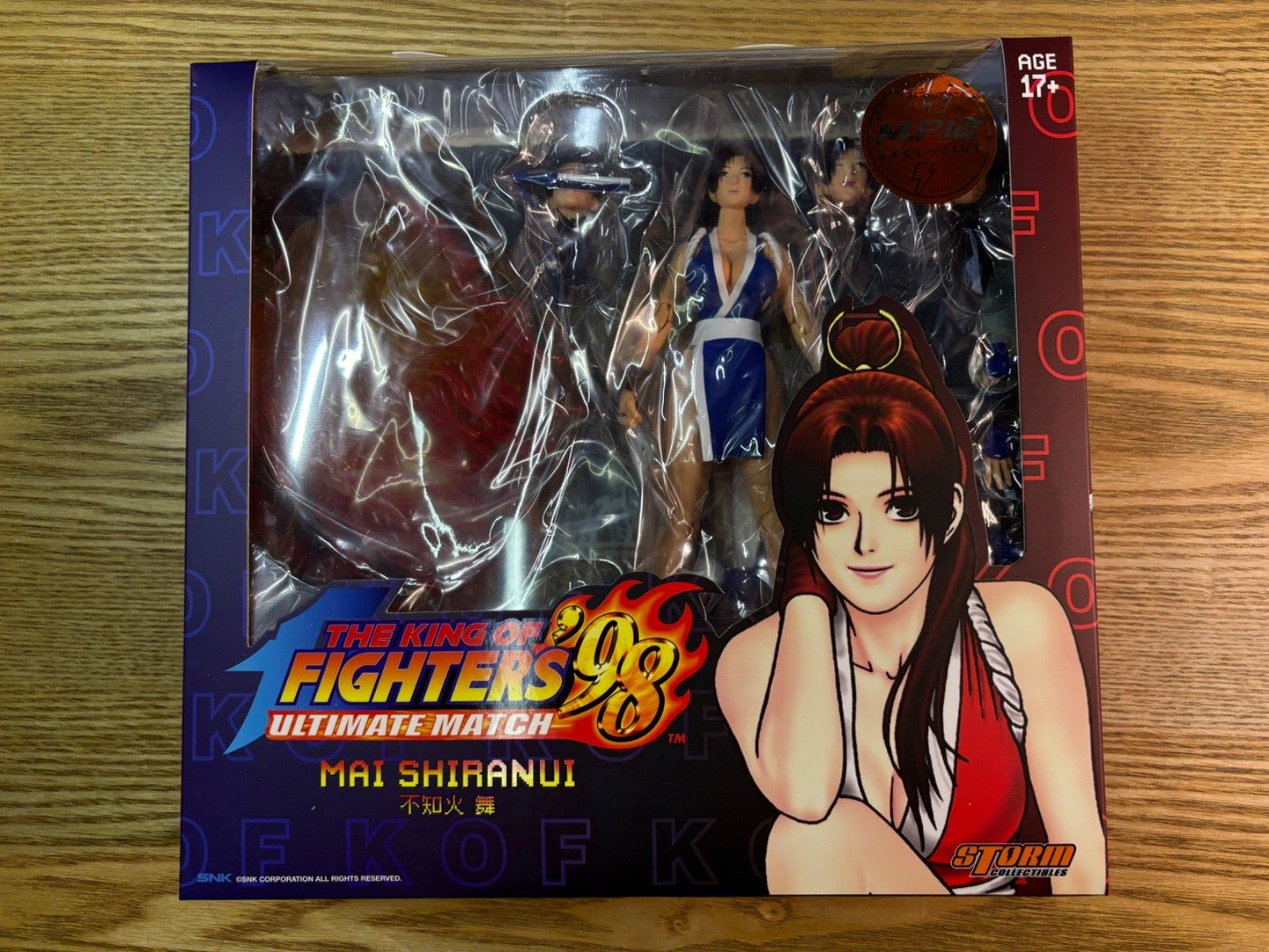 STORM COLLECTIBLES :STORM COLLECTIBLES The King of Fighters Mai Shiranui (Blue) M.P.12 EXCLUSIVE