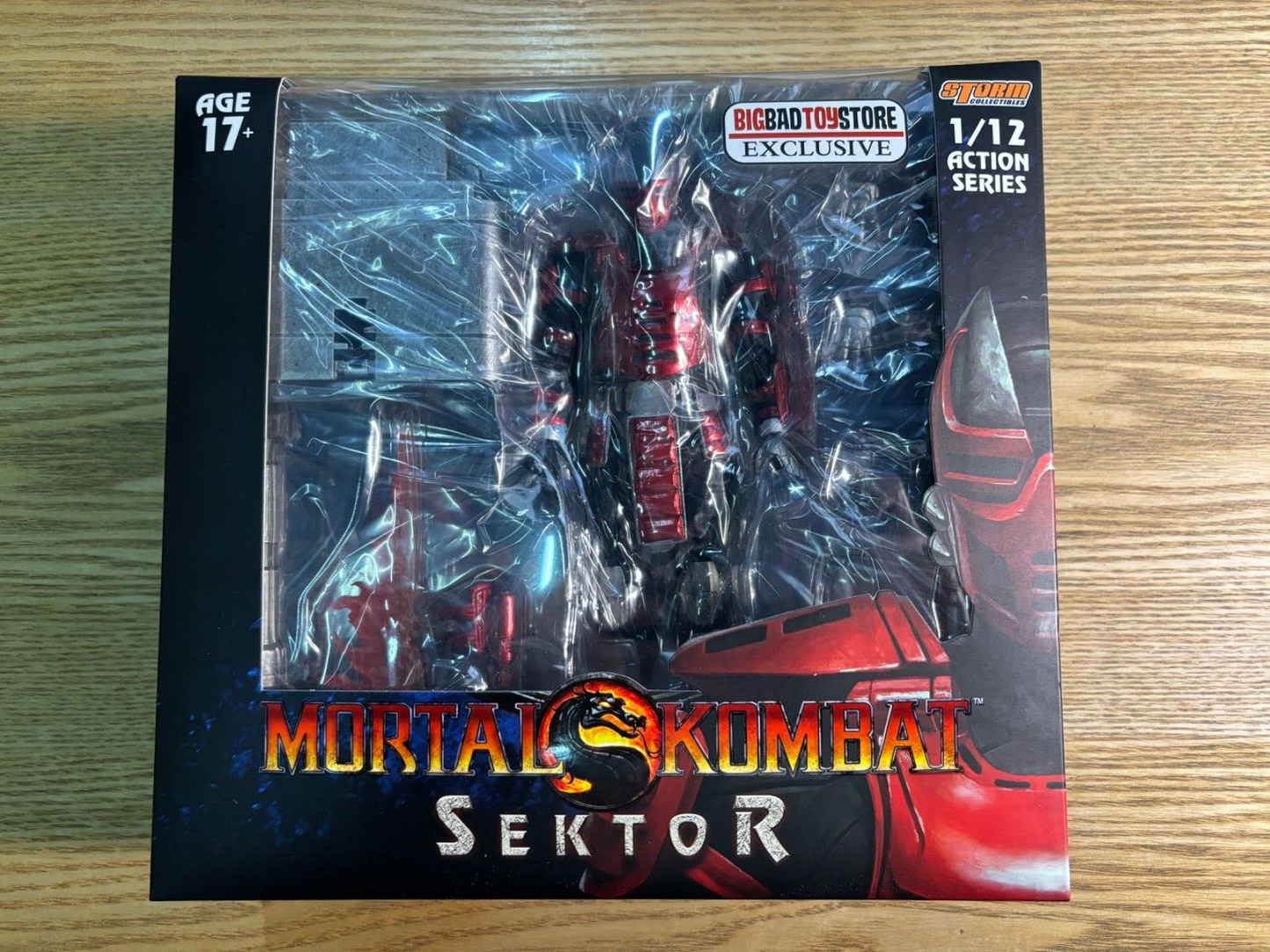 ((IN STOCK, READY TO SHIP) STORM COLLECTIBLES MORTAL KOMBAT: SEKTOR ( BBTS EXCLUSIVE)