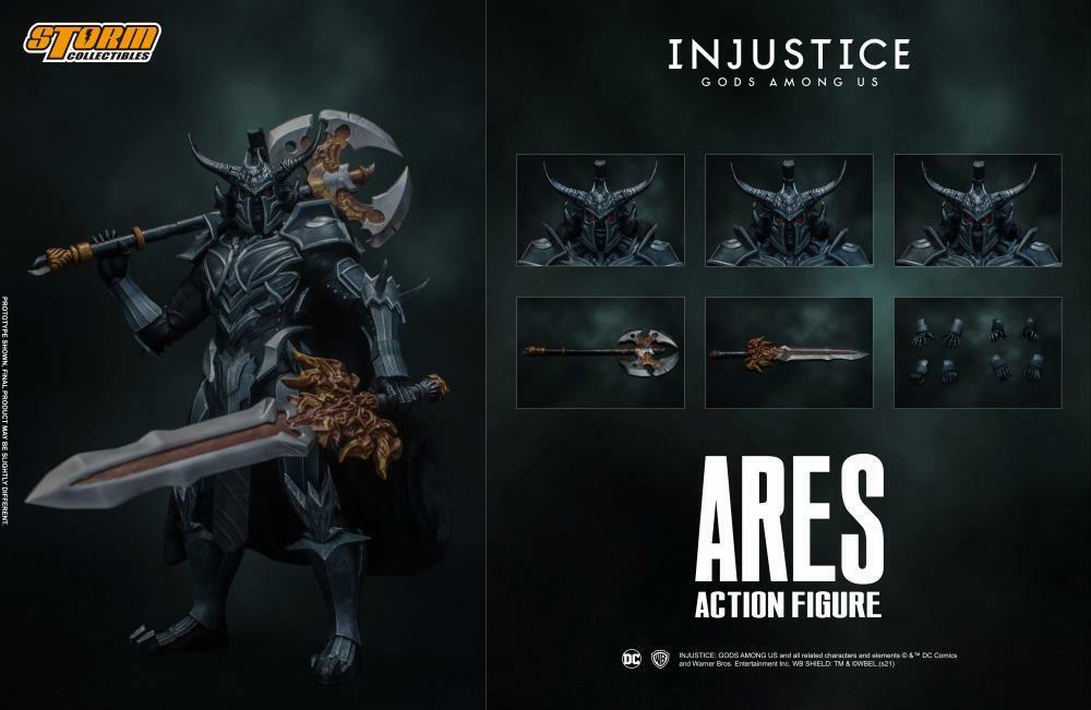 ((IN STOCK, READY TO SHIP) STORM COLLECTIBLES INJUSTICE : ARES