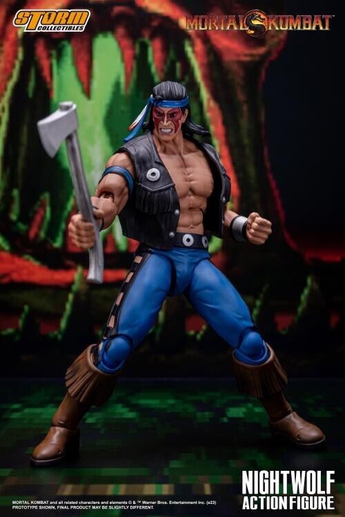 ((IN STOCK, READY TO SHIP) STORM COLLECTIBLES MORTAL KOMBAT: Nightwolf