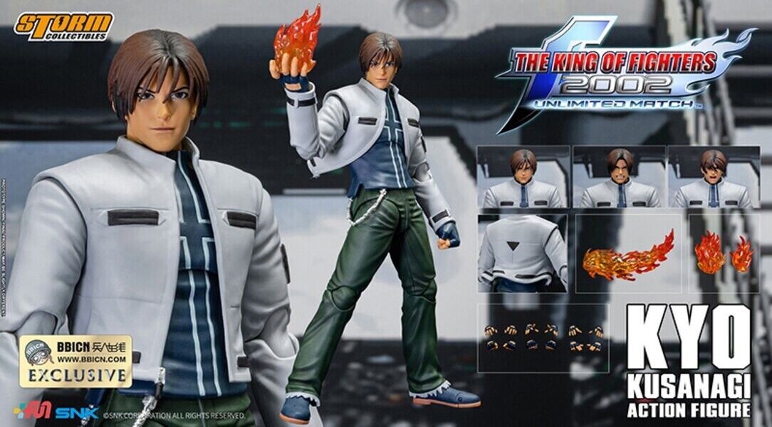 STORM COLLECTIBLES Shanghai Wonder BBICN KING FIGHTERS KYO KUSANAGI GREEN PANTS