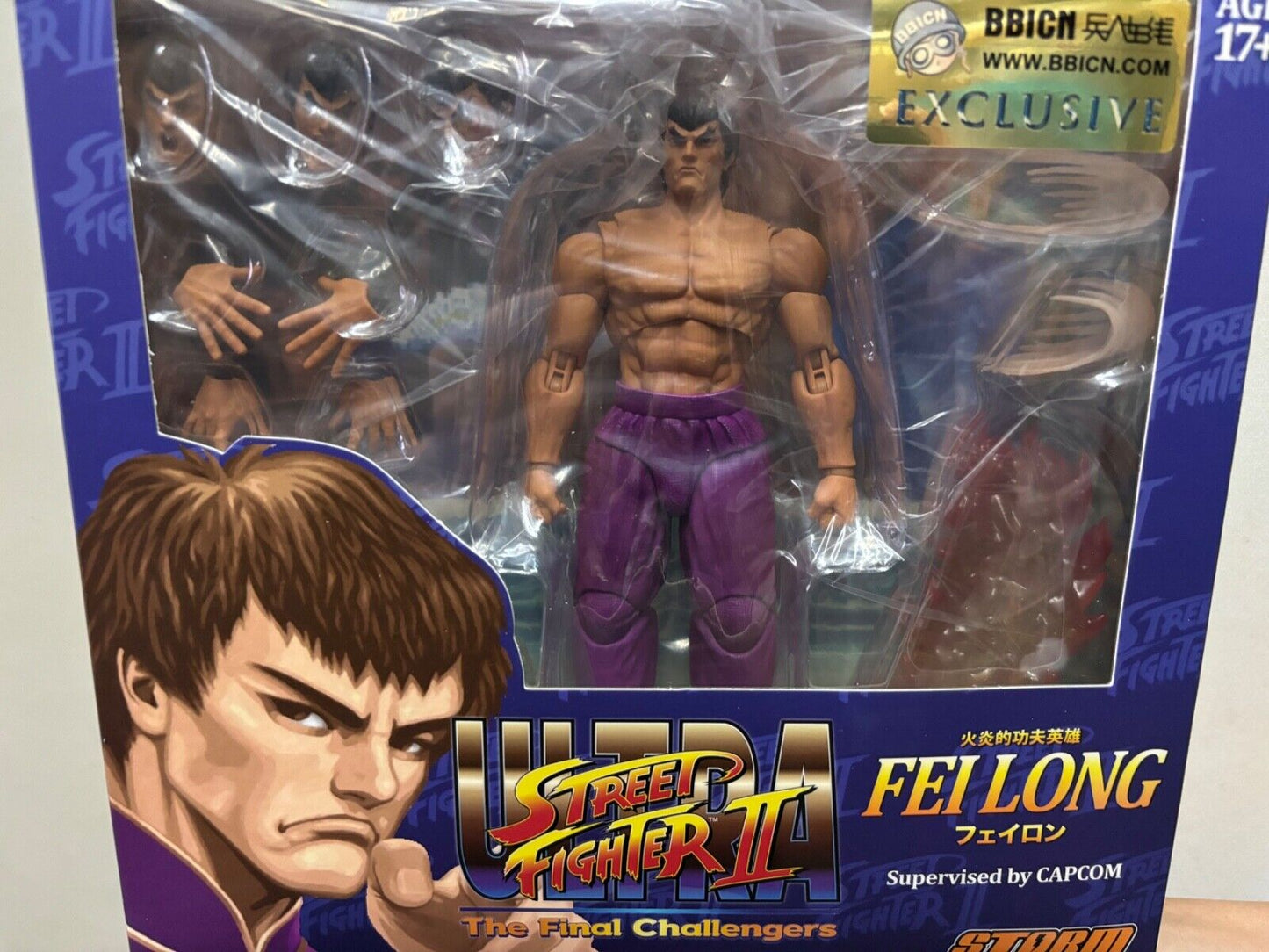 STORM COLLECTIBLES Street Fighter Shanghai Wonder BBICN Fei Long (purple pants)