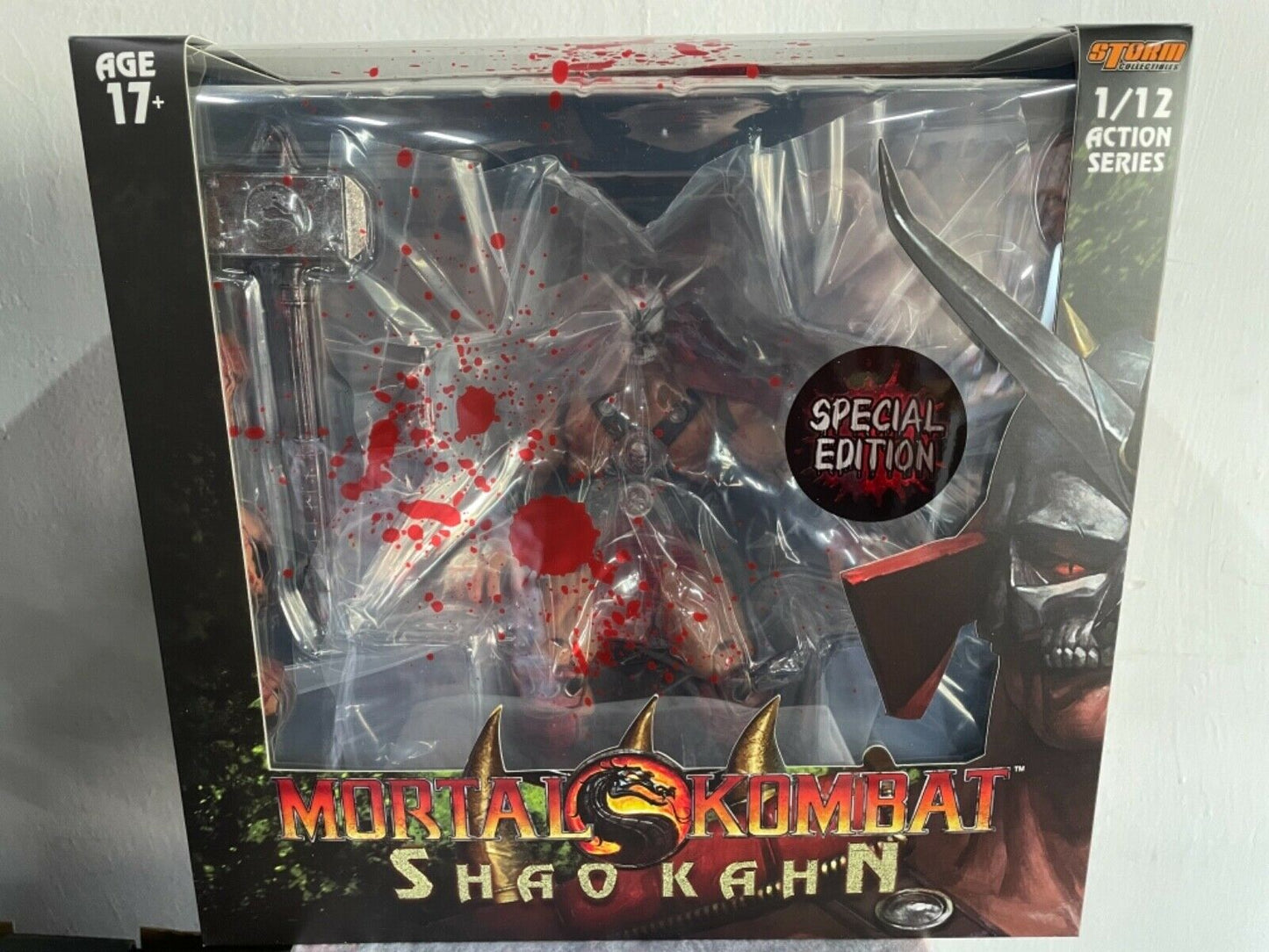 STORM COLLECTIBLES  MORTAL KOMBAT : SHAO KAHN (SPECIAL BLOOD EDITION)