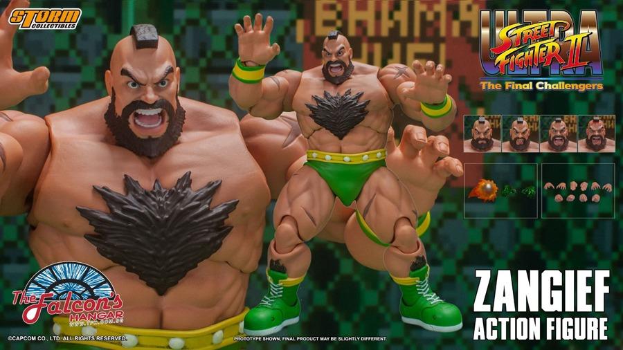 Storm Collectibles Ultimate Street Fighter II Zangief - MCFLY COLECIONÁVEIS